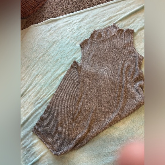 50%off w♥️ Closet cleanout Dress lot summer sleeveless lace super soft sweater L - Picture 7 of 8